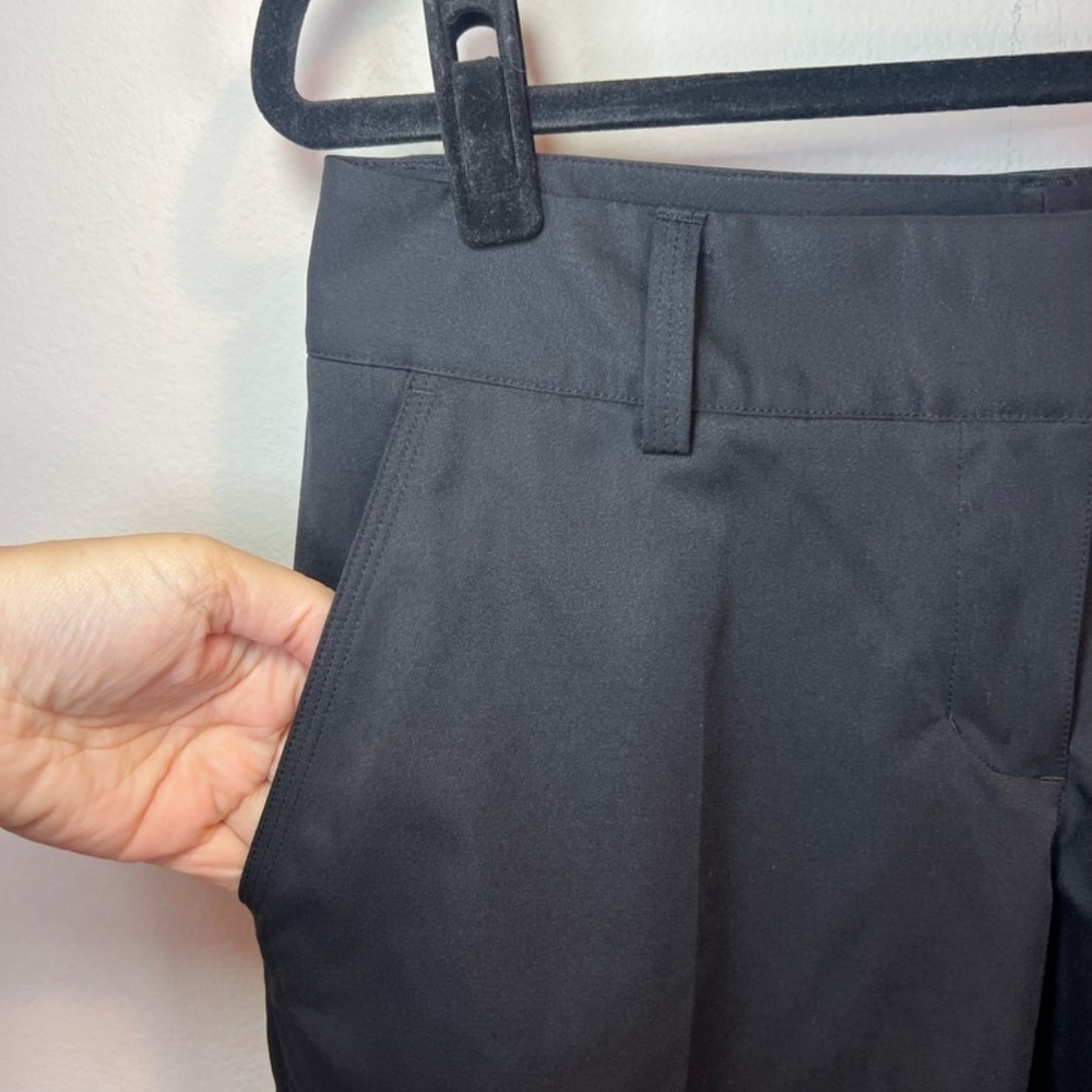 Adidas Women’s Climalite Bermuda Golf Shorts Black Pockets Stretch Athletic Sz 4 - Picture 4 of 11